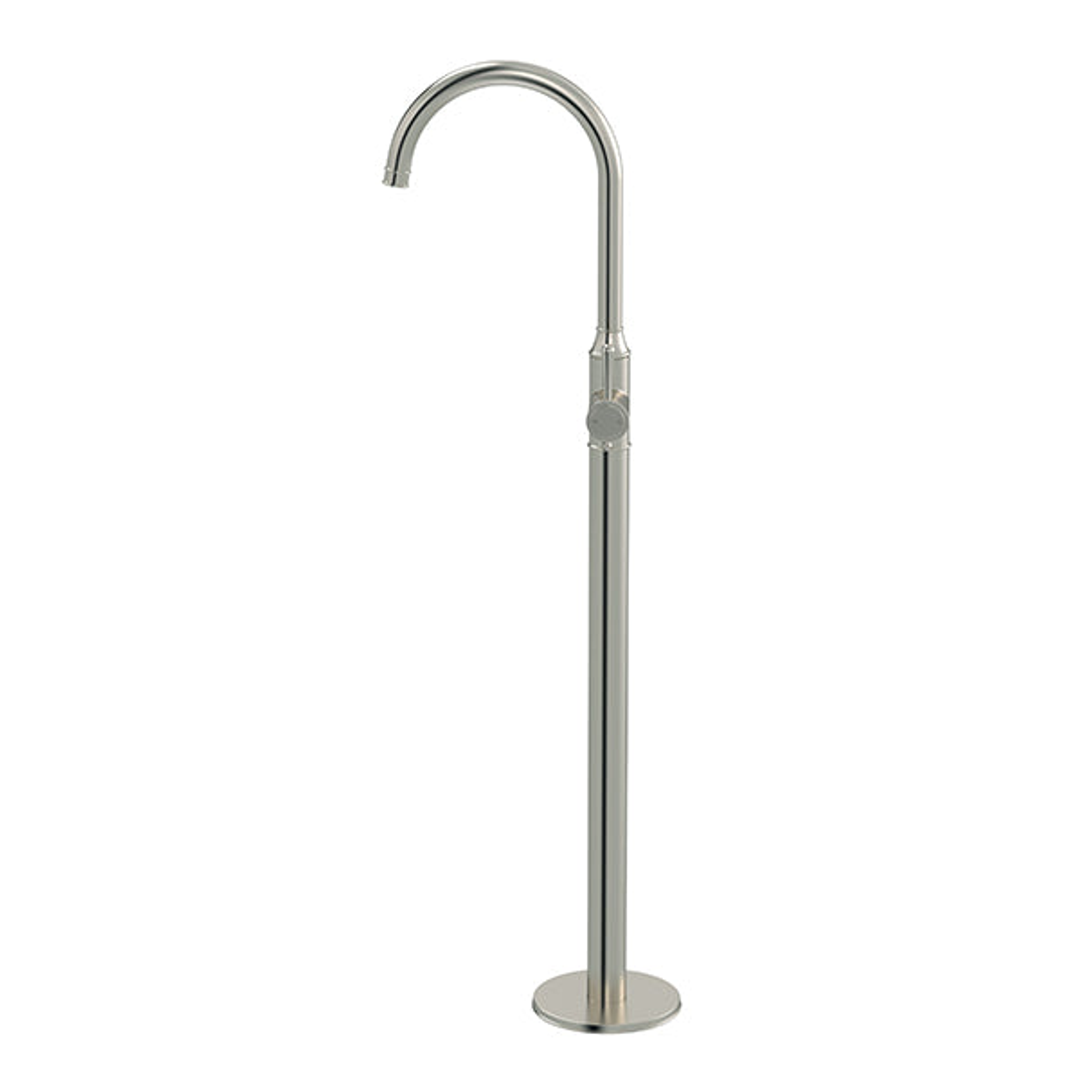 Meir Harrington Freestanding Bath Filler - Brushed Nickel