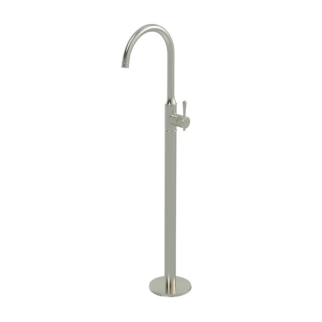 Meir Harrington Freestanding Bath Filler - Brushed Nickel