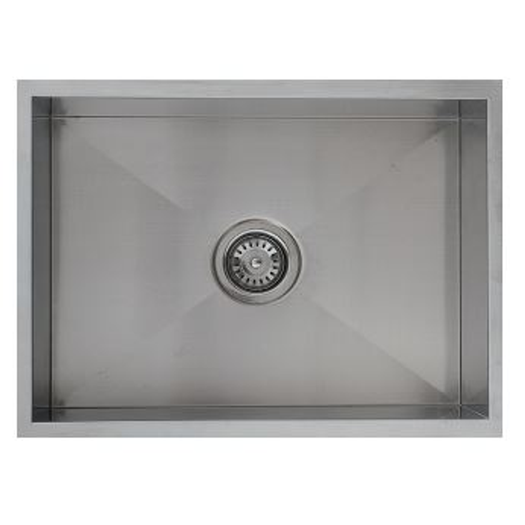 Uptown 250 Single Bowl Interchange Sink 600 X 450 X 250 - Square Corner