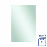 Thermogroup Jackson Rectangle Polished Edge Mirror 1200x800mm - With Hangers