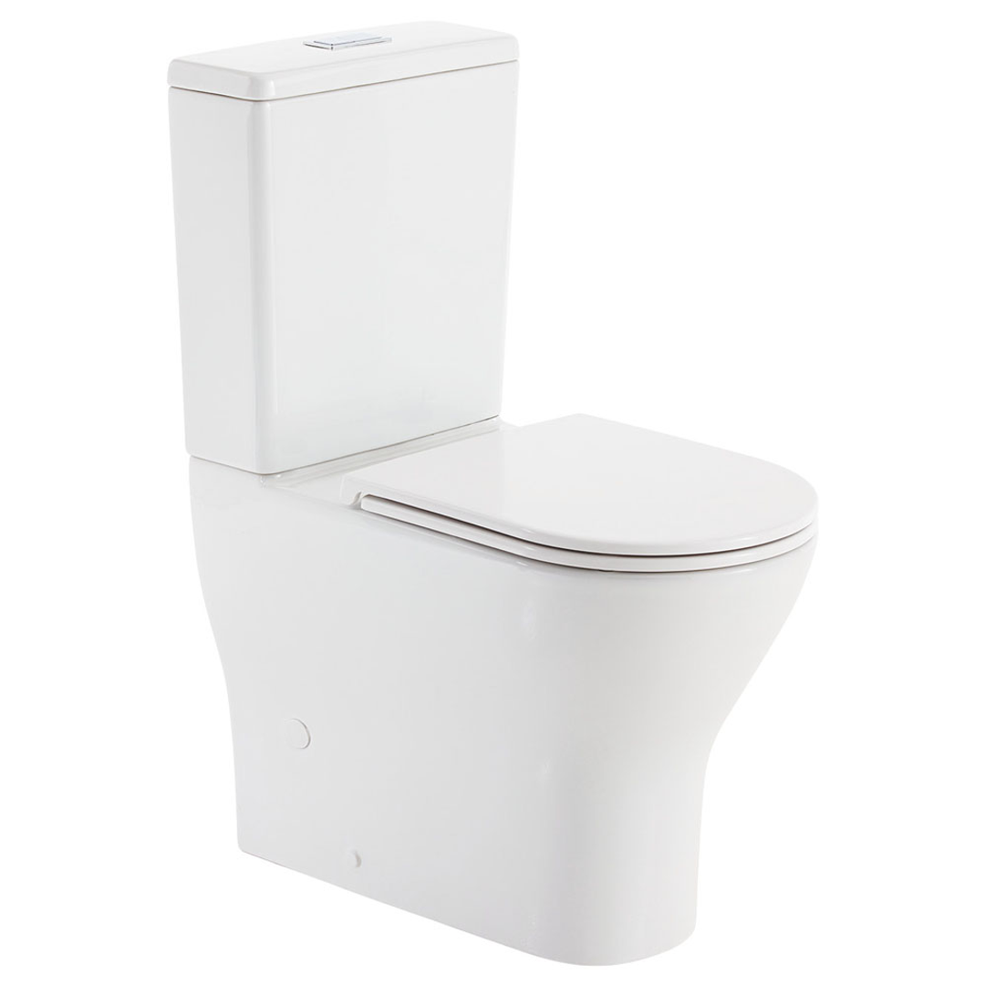 Fienza Tono Tornado S Trap 160-230 Btw Toilet Suite 4 Star t 4.5/3L Slim Seat