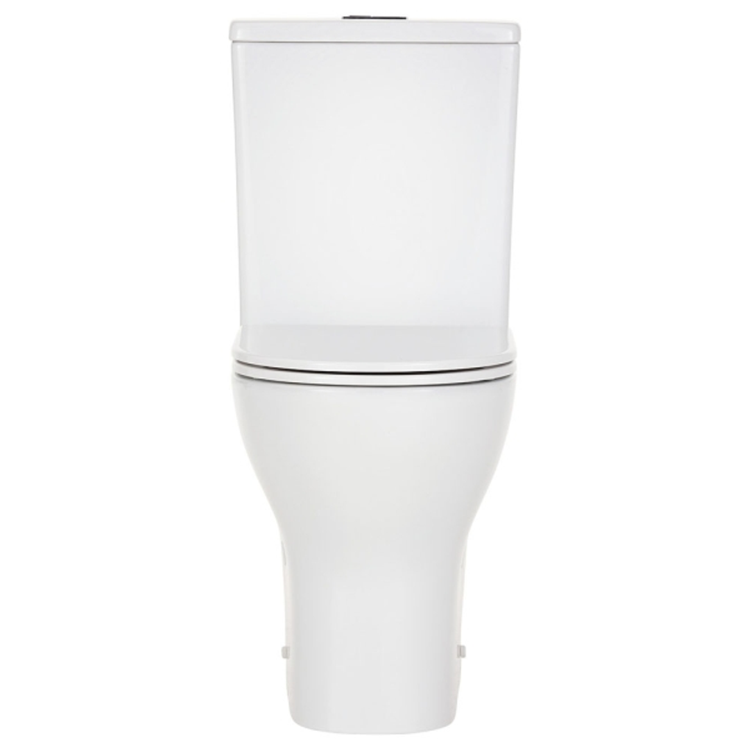 Fienza Tono Rimless Tornado S Trap 90-160 Btw Toilet Suite Slim Seat