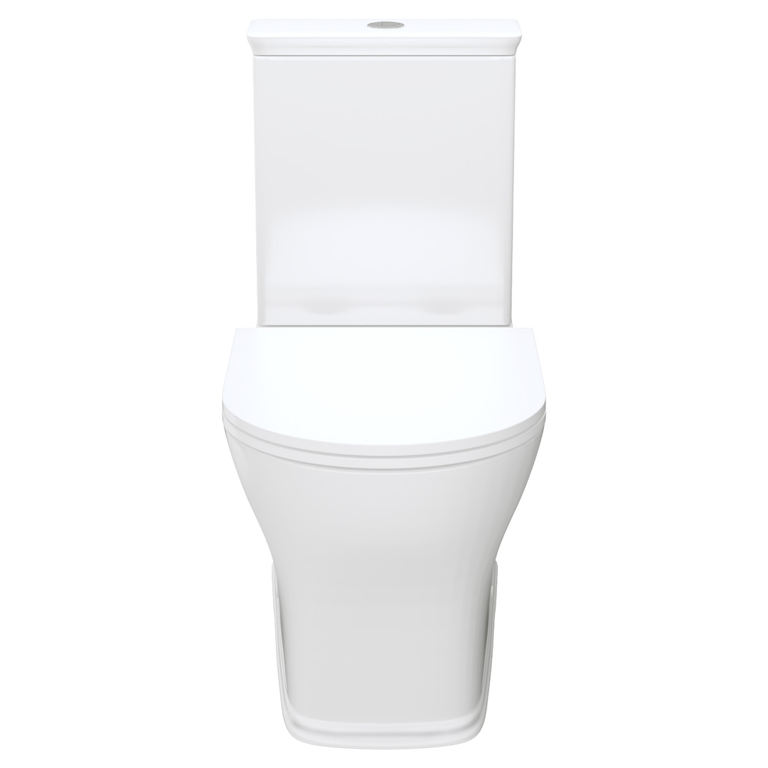 Fienza Lillian Tornado Btw Suite S Trap 160-230 Gloss White - Slim Seat