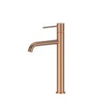 Greens Tesora Tower Basin Mixer - Brushed Copper