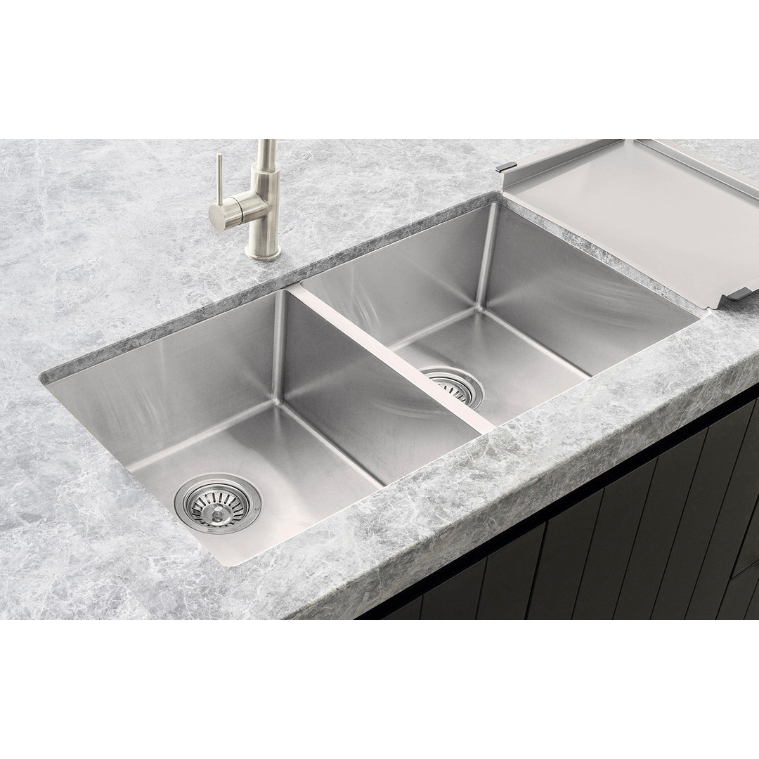 Meir Dish Draining Tray - Brushed Nickel