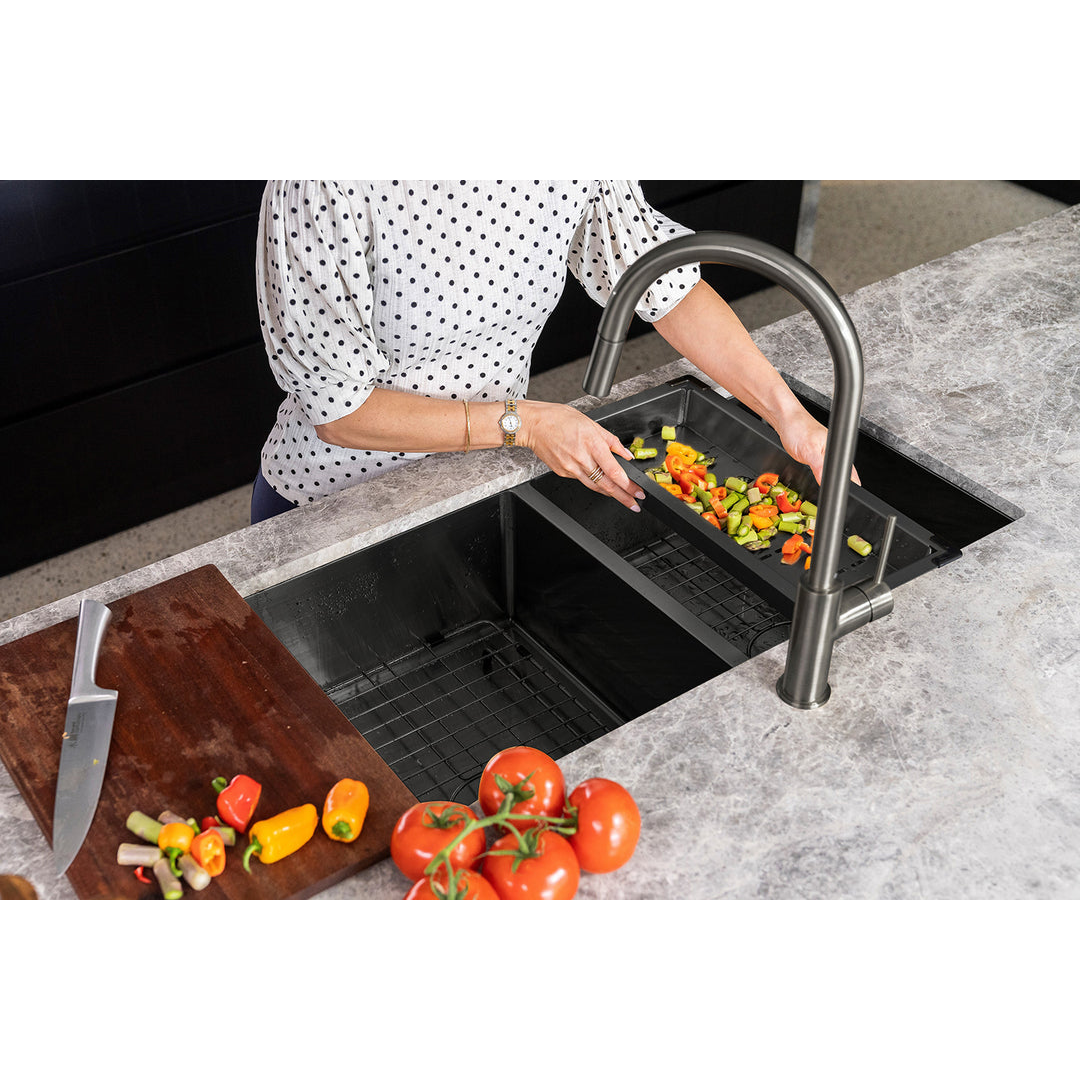 Meir Kitchen Sink Colander - Shadow