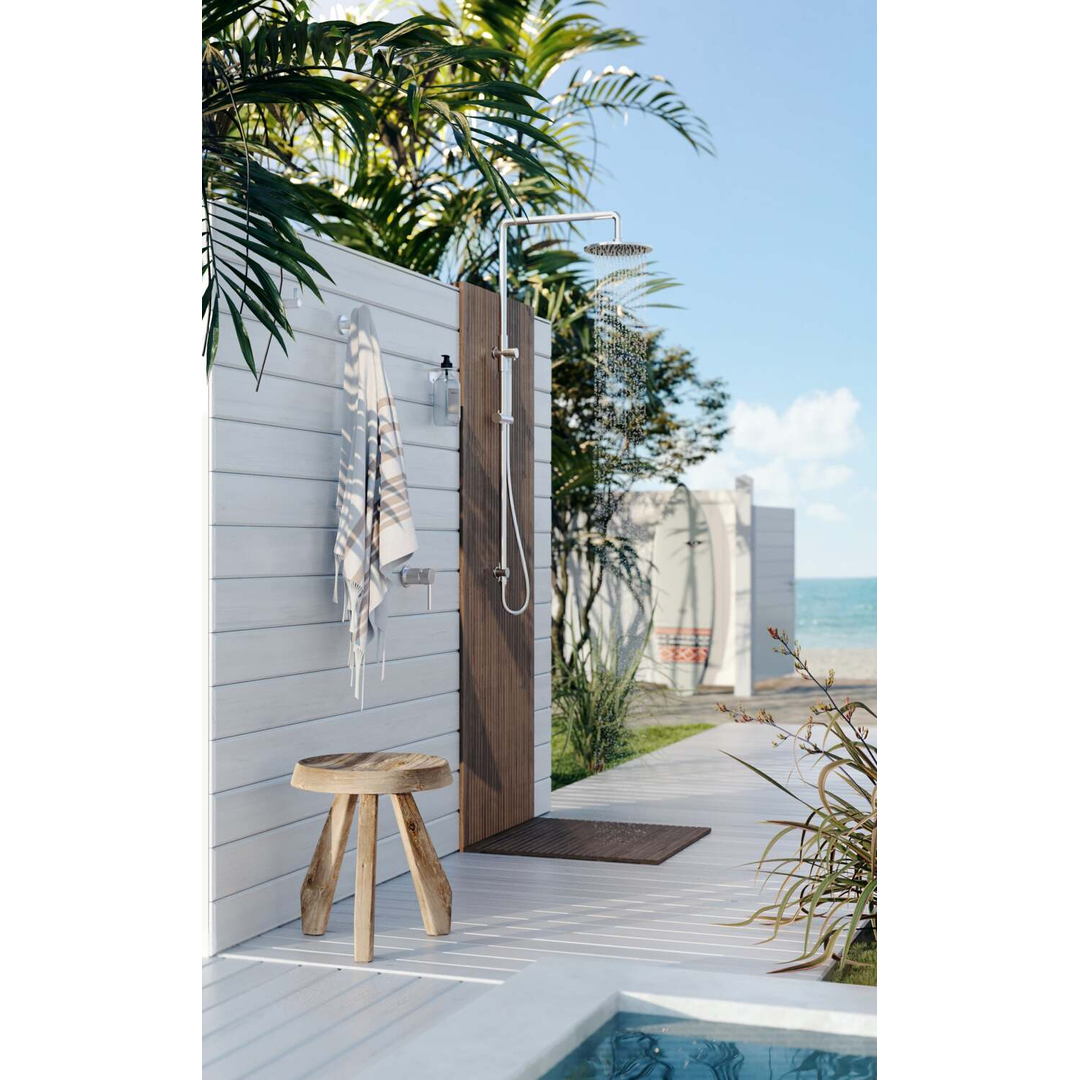 Meir Outdoor Combination Shower Rail Ss316 - Stainless Steel