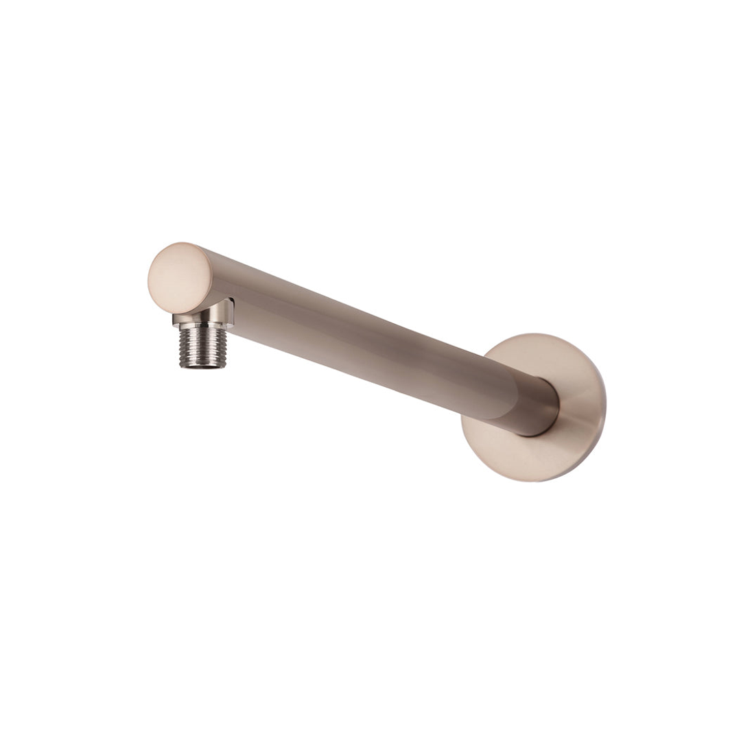 Meir Round Wall Shower Arm 400Mm - Champagne