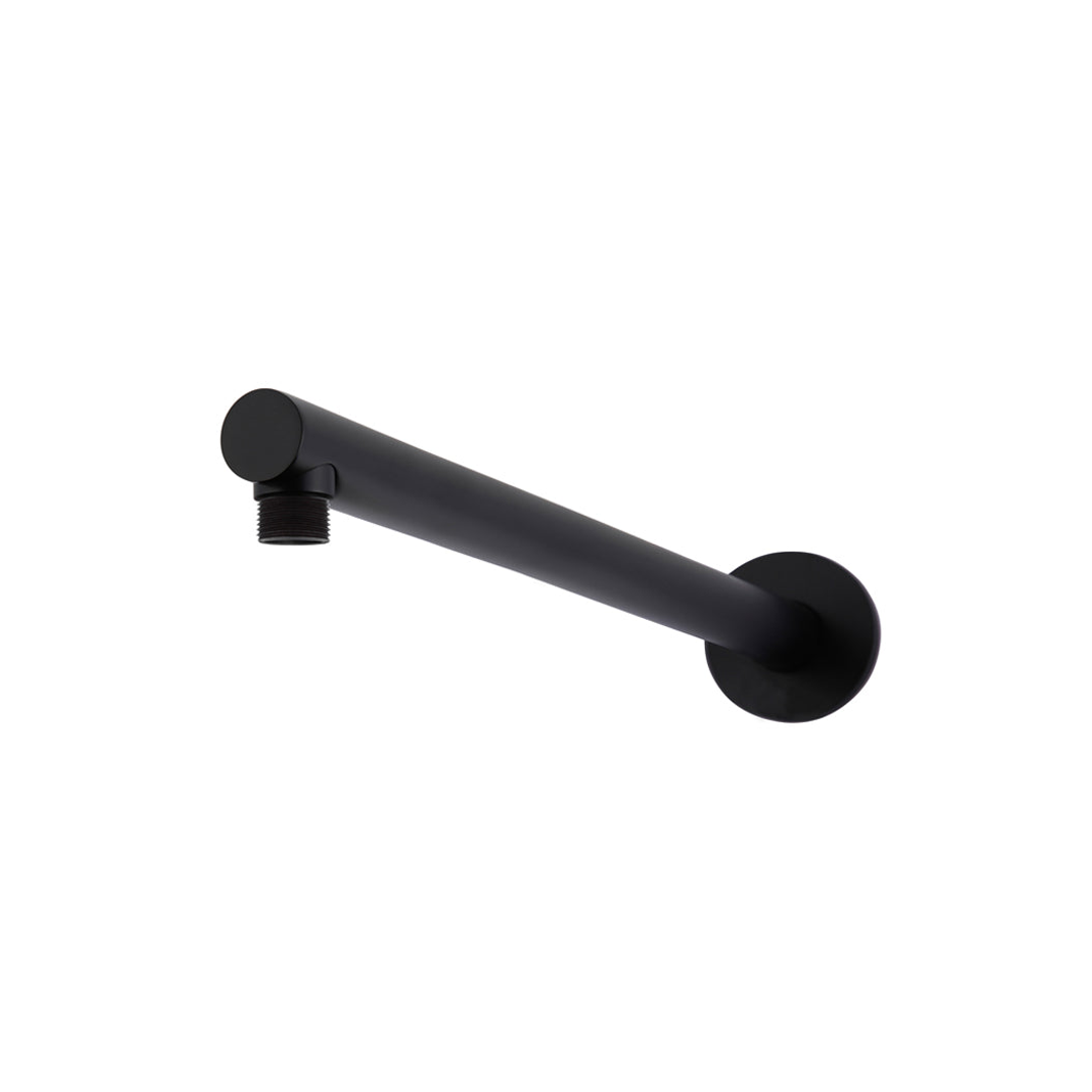 Meir Round Wall Shower Arm 400Mm - Matte Black