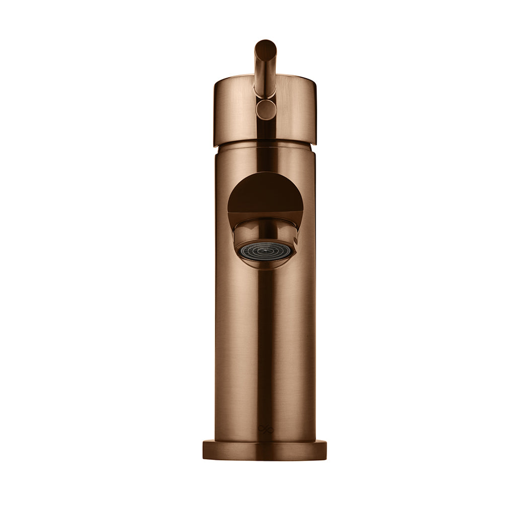 Meir Round Basin Mixer - Lustre Bronze