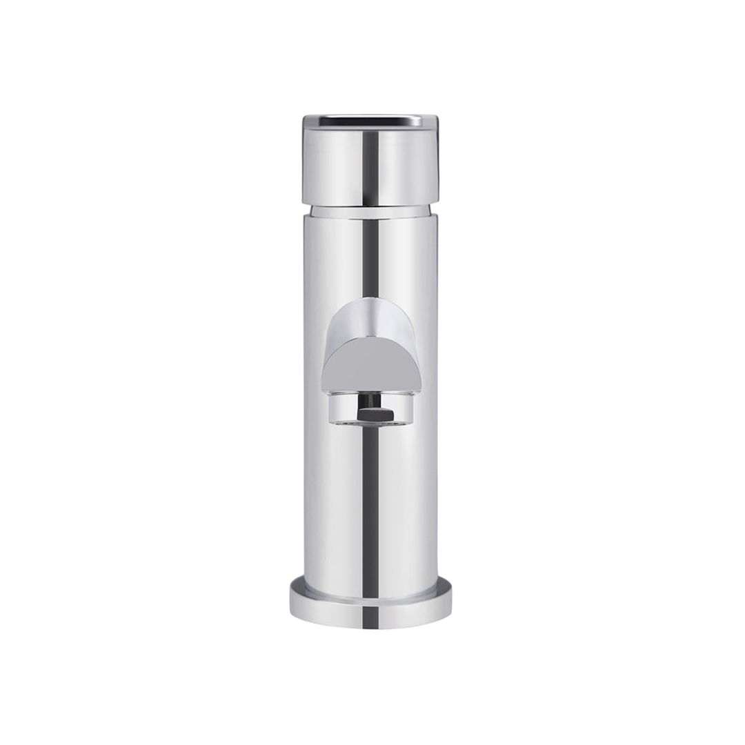 Meir Round Paddle Basin Mixer - Polished Chrome