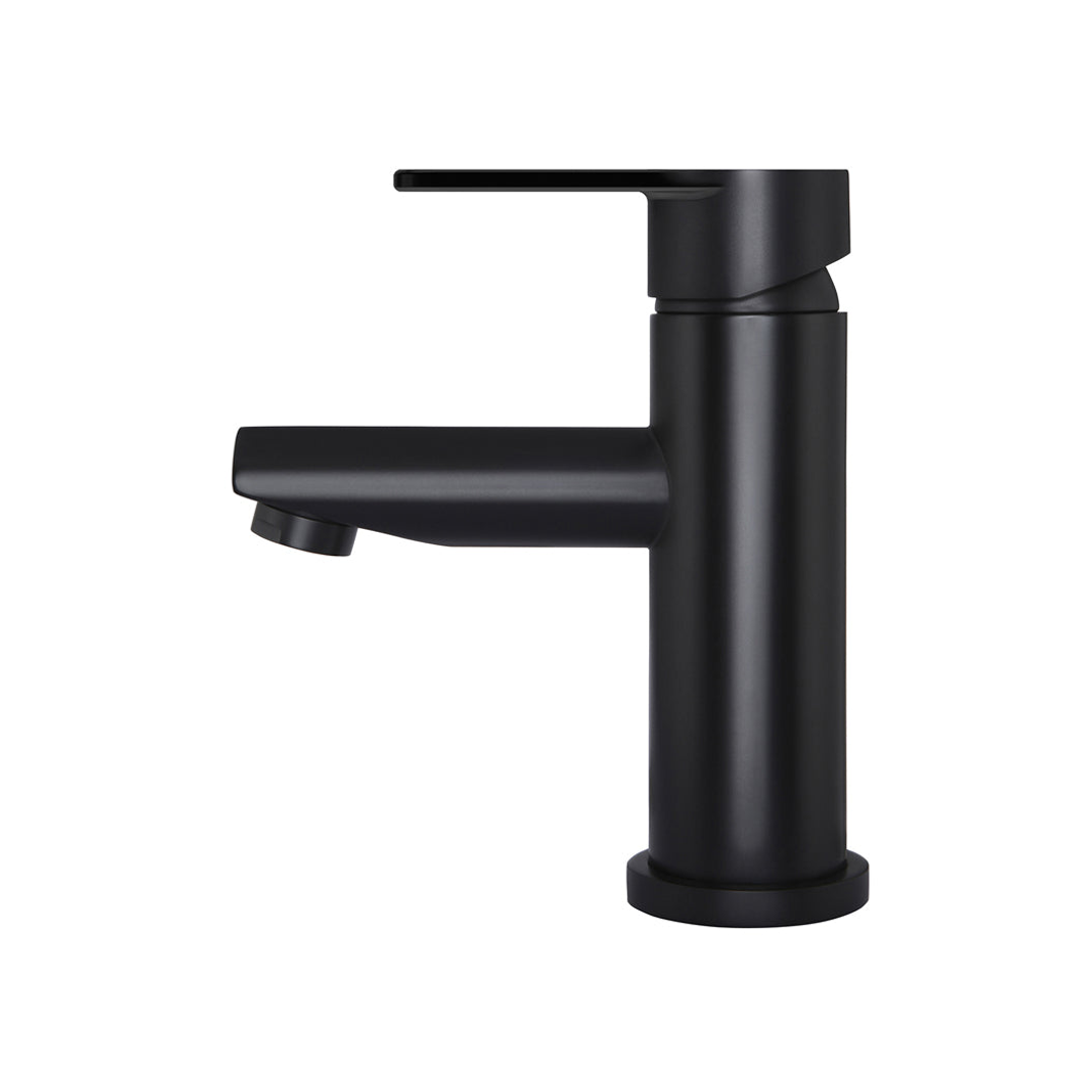 Meir Round Paddle Basin Mixer - Matte Black