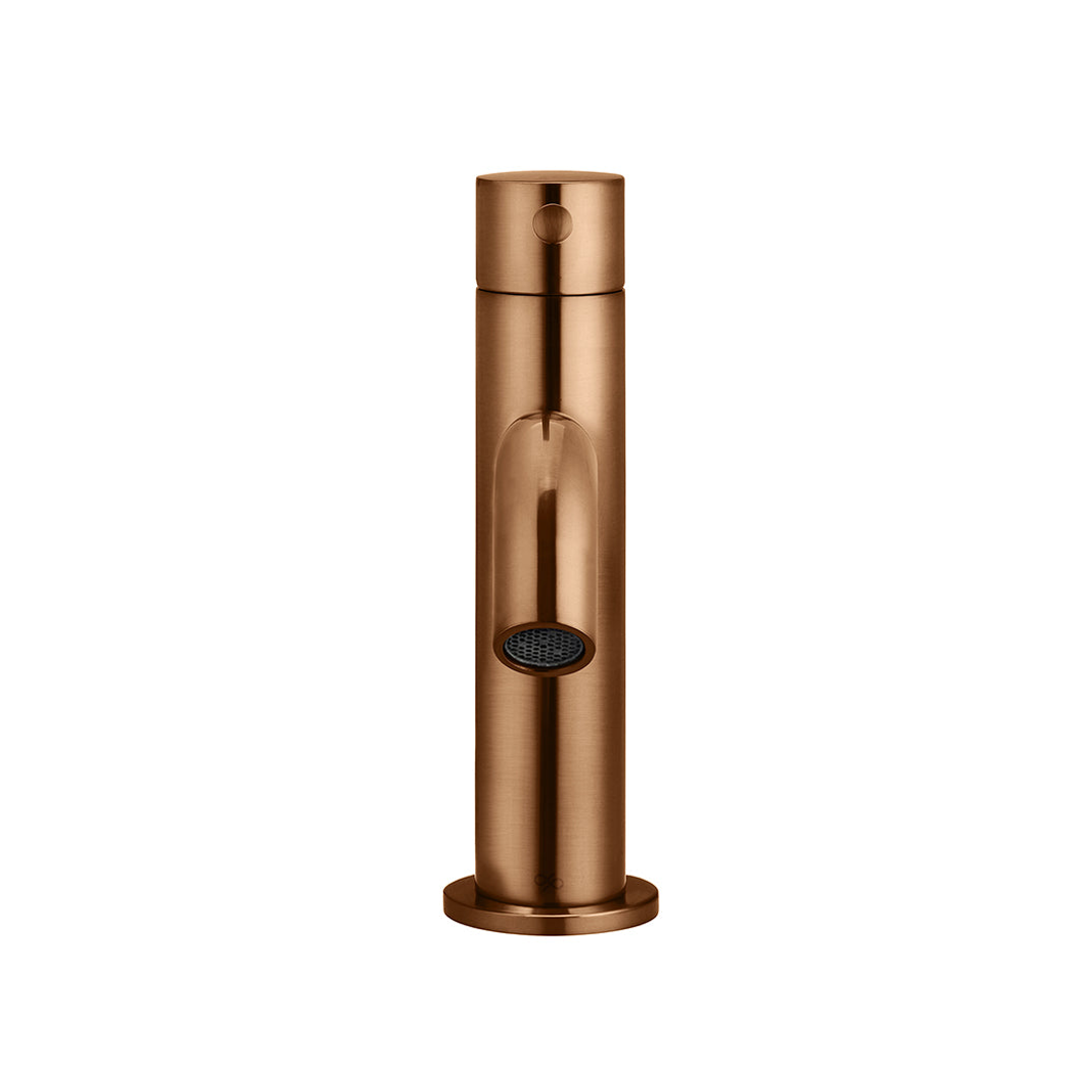 Meir Piccola Basin Mixer Tap - Lustre Bronze