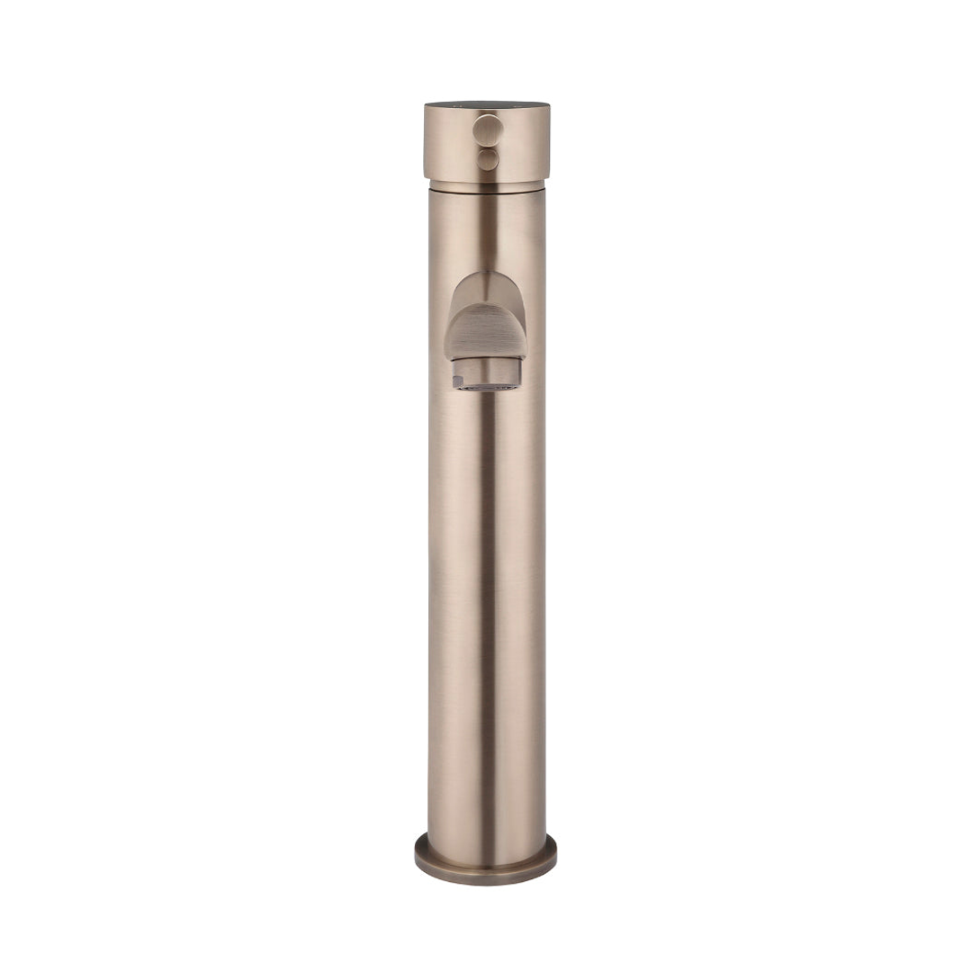 Meir Round Tall Basin Mixer - Champagne