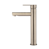 Meir Round Paddle Tall Basin Mixer - Champagne