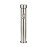 Meir Round Paddle Tall Basin Mixer - Brushed Nickel