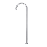Meir Round Freestanding Bath Spout - Polished Chrome