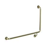Meir Care Range 90 Degree Left Side Grab Rail 600Mm - Tiger Bronze Mcr-90Lh60-Pvdbb