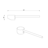 Meir Care Range 42Mm Handle - Champagne Mcr-H42-Ch
