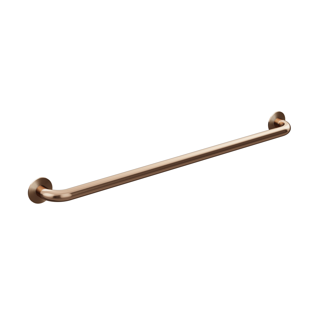 Meir Care Range Straight Grab Rail 900Mm - Lustre Bronze Mcr-Sr90-Pvdbz
