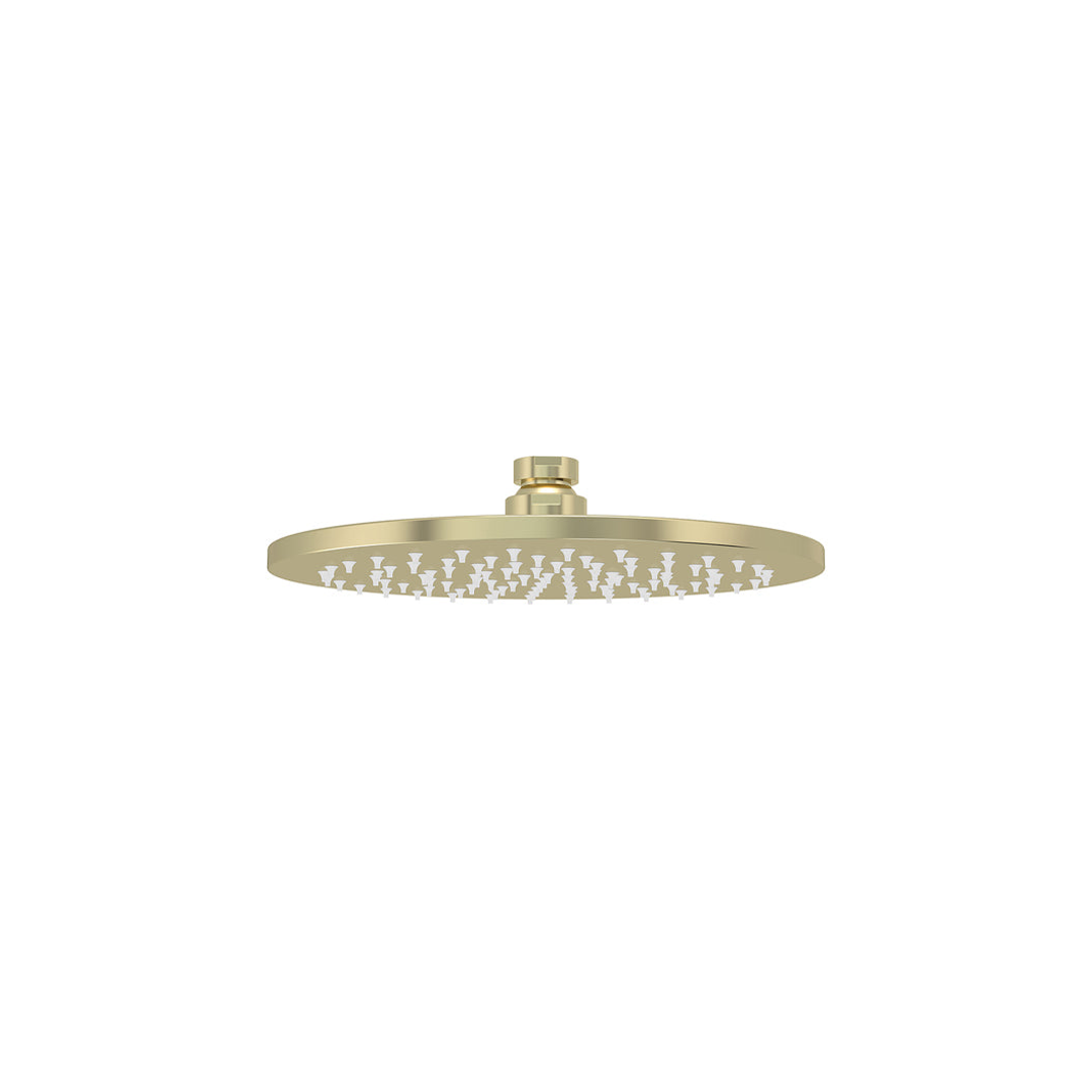 Meir Round Shower Rose 200Mm - Tiger Bronze