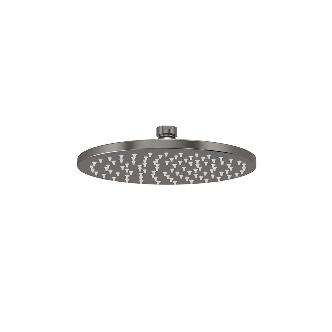 Meir Round Shower Rose 200Mm - Shadow