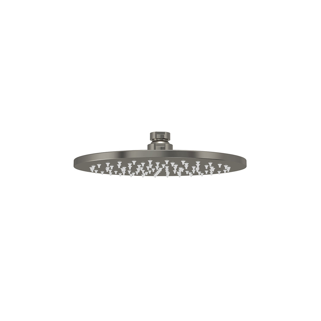 Meir Round Shower Rose 200Mm - Shadow