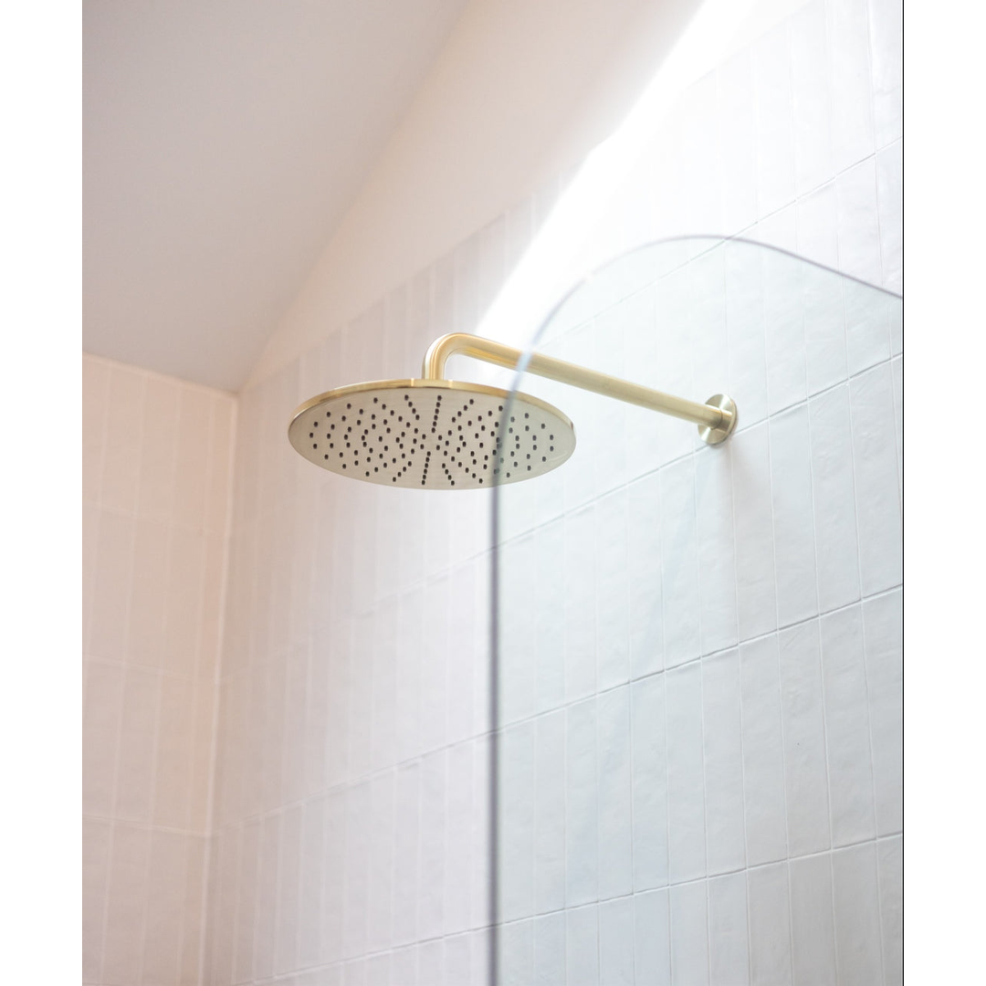 Meir Round Shower Rose 300Mm - Tiger Bronze