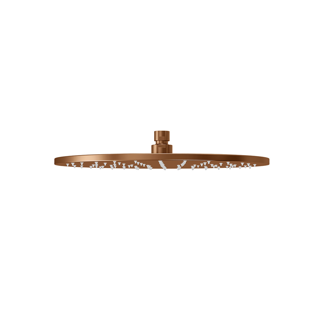 Meir Round Shower Rose 300Mm - Lustre Bronze
