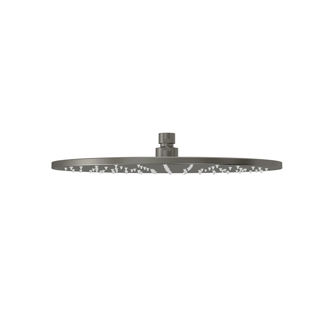 Meir Round Shower Rose 300Mm - Shadow