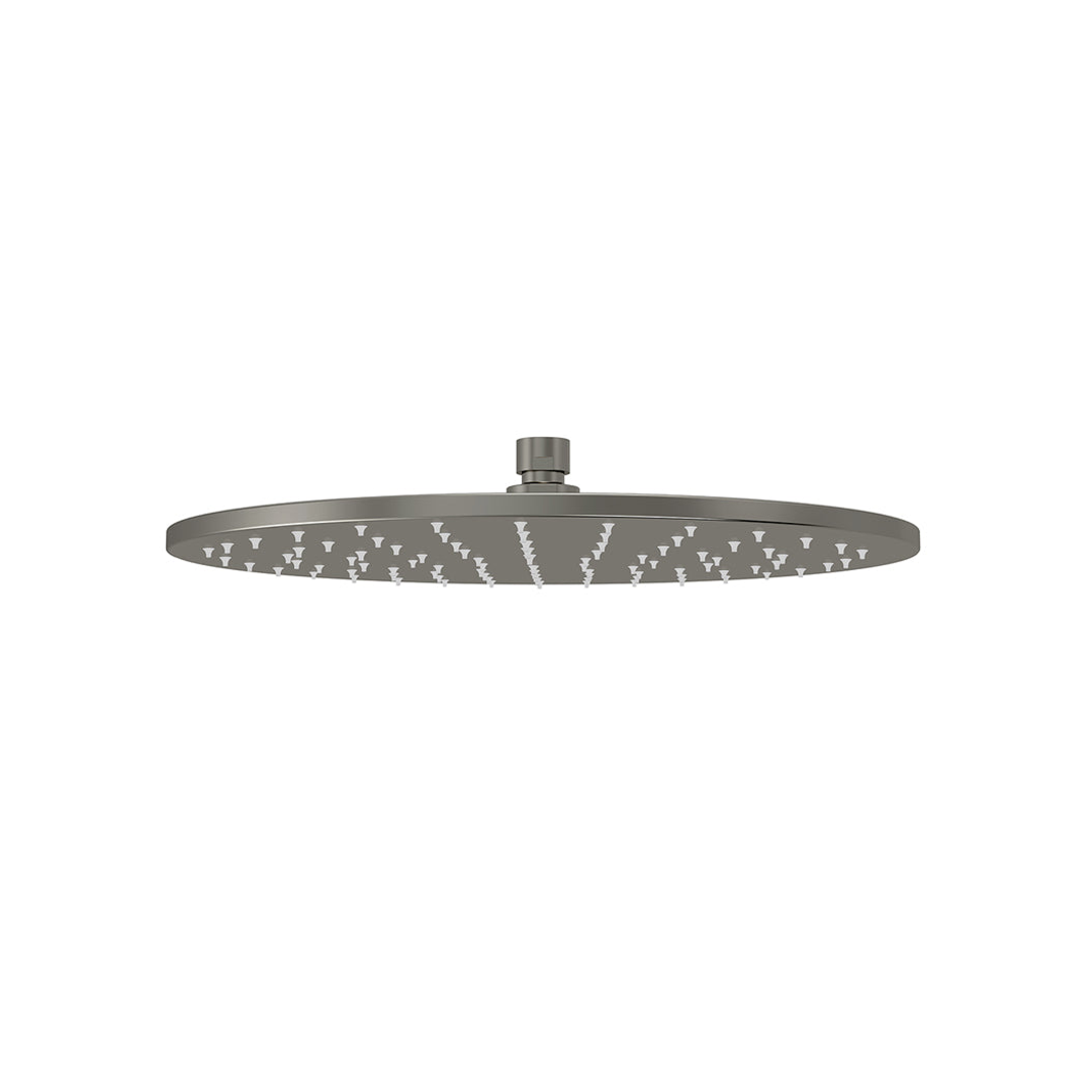 Meir Round Shower Rose 300Mm - Shadow