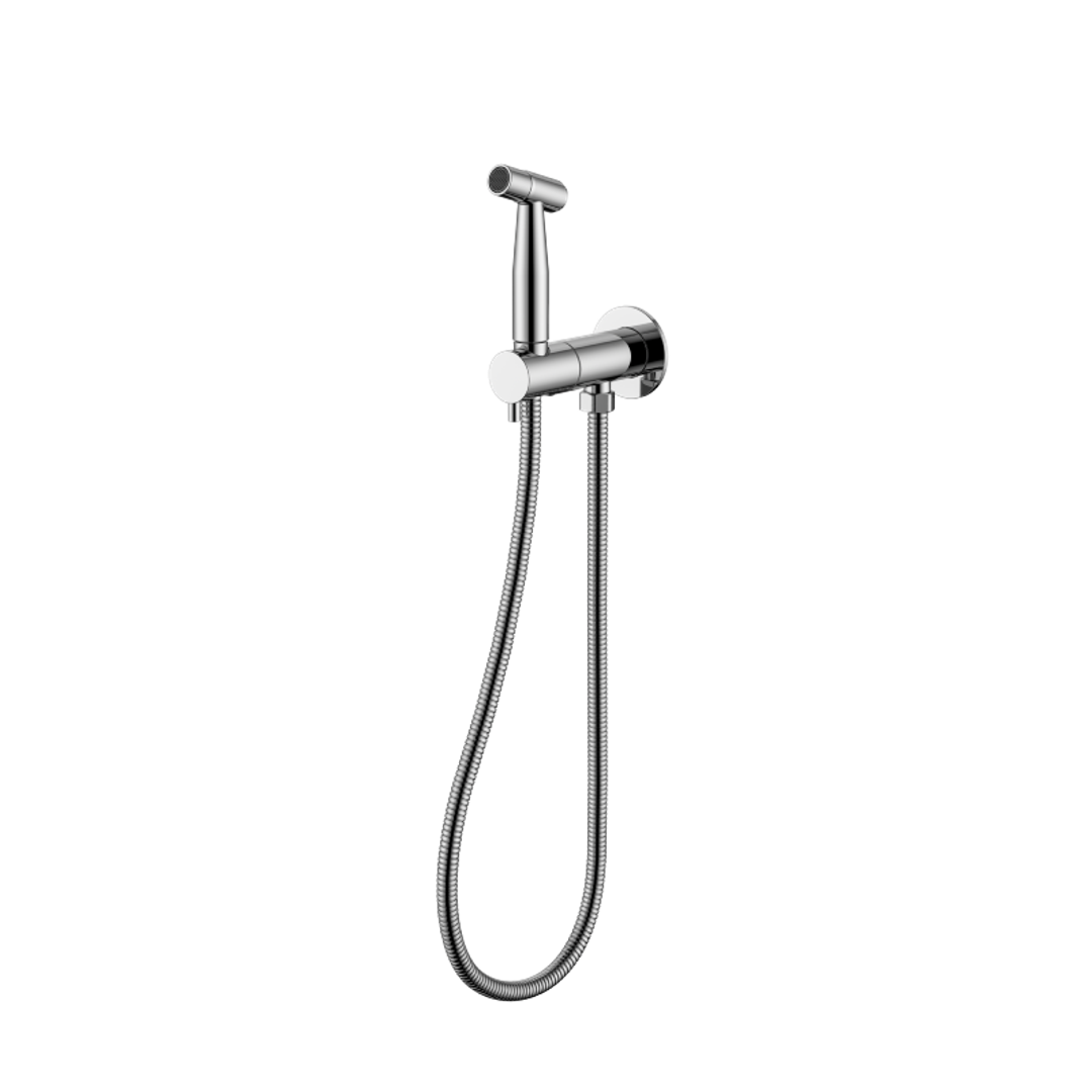 Meir Bidet Spray With Mixer - Polished Chrome Mhb03N-C