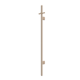 Meir Heated Vertical Towel Rail - Champagne