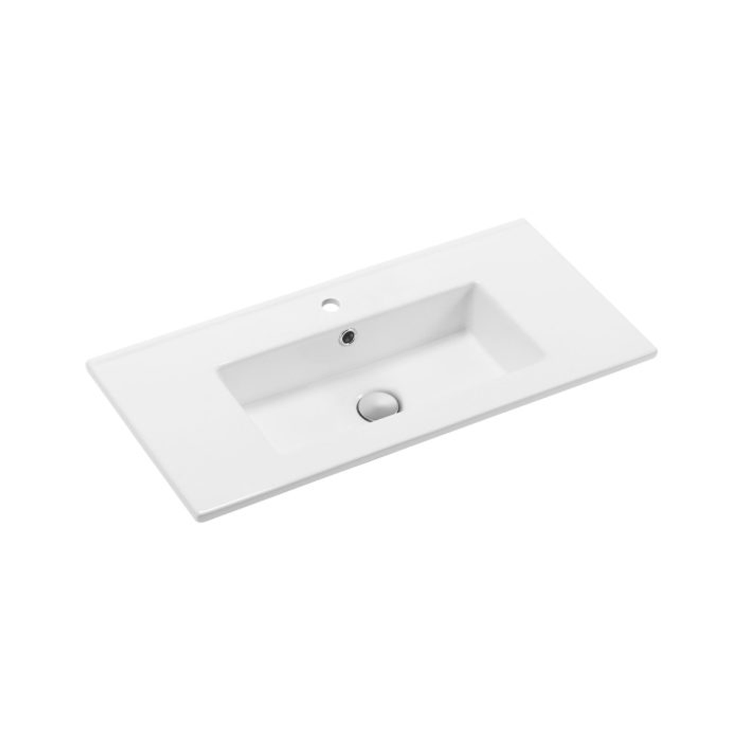 Aulic Maya 750mm Freestanding Vanity - Mini Ceramic Top (Right Hand Drawer)