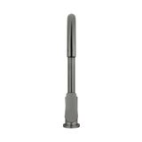 Meir Round Paddle Gooseneck Kitchen Mixer Tap - Shadow
