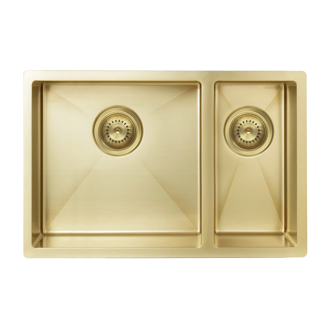 Meir Kitchen Sink One & Half Bowl 670 X 440 - Tiger Bronze