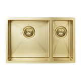 Meir Kitchen Sink One & Half Bowl 670 X 440 - Tiger Bronze