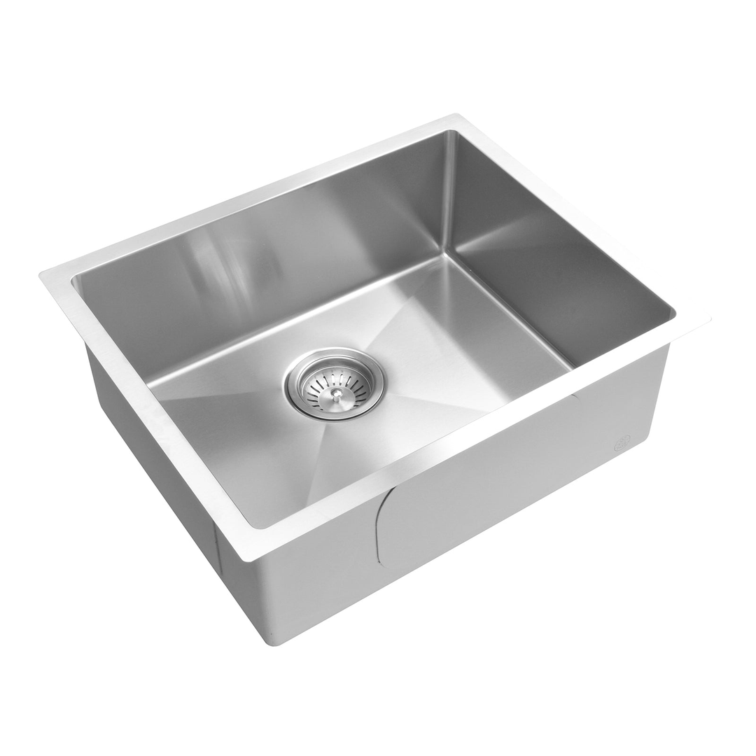 Meir Kitchen Sink Single Bowl 550 X 450 - Stainless Steel