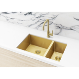 Meir Kitchen Sink One & Half Bowl 670 X 440 - Tiger Bronze