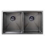 Meir Kitchen Sink Double Bowl 760 X 440 - Shadow
