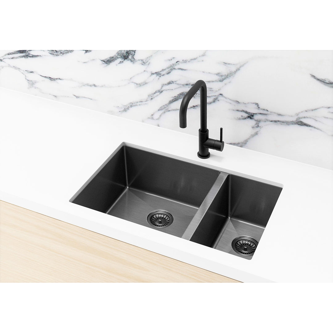 Meir Kitchen Sink One & Half Bowl 670 X 440 - Shadow