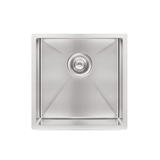 Meir Kitchen Sink Single Bowl 450 X 450 - Brushed Nickel