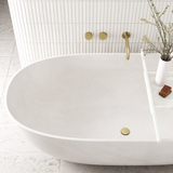 Meir Universal All In One Pop Up Waste Basin & Bath - Tiger Bronze