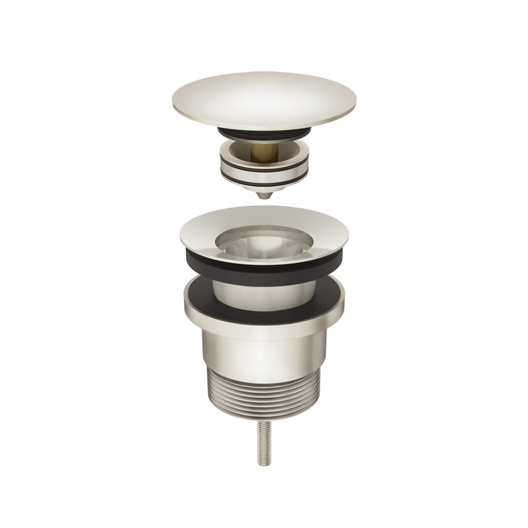 Meir Universal All In One Pop Up Waste Basin & Bath - Brushed Nickel