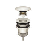 Meir Universal All In One Pop Up Waste Basin & Bath - Brushed Nickel
