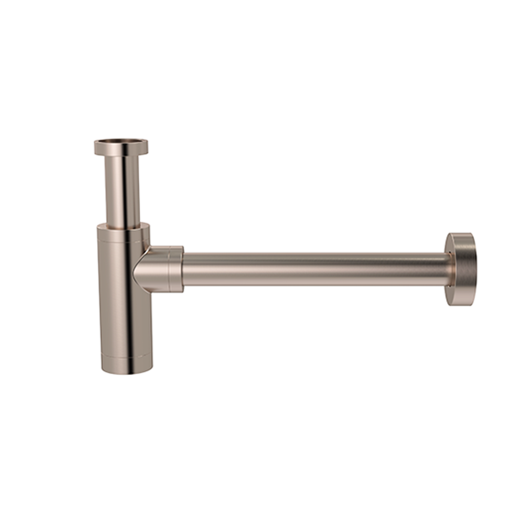 Meir Round Bottle Trap For 32Mm Basin Waste And 32Mm Waste Pipe With 40Mm Adapter - Champagne