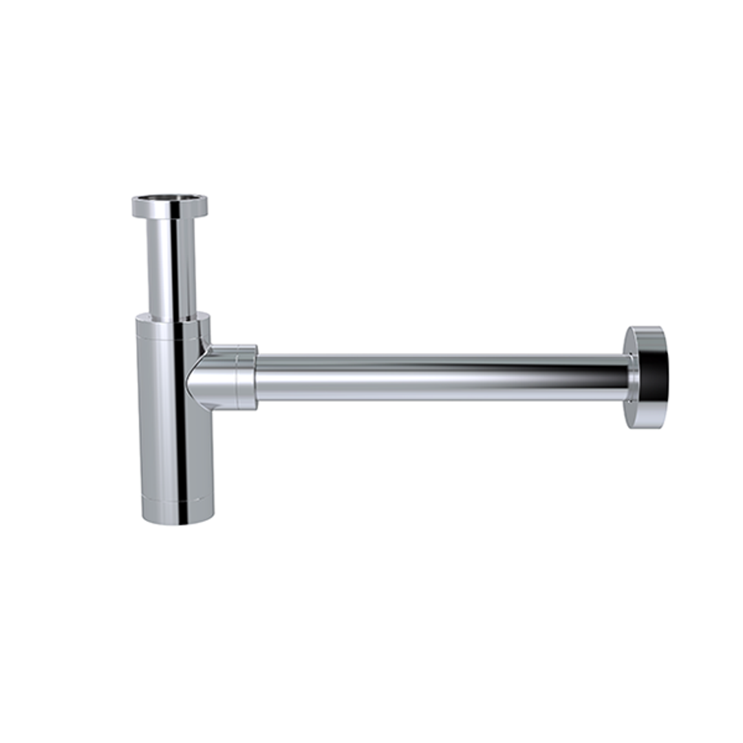 Meir Round Bottle Trap For 32Mm Basin Waste & 32Mm Waste Pipe With 40Mm Adapter - Polished Chrome
