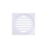 Meir Square Floor Grate Shower Drain 100Mm Outlet - Polished Chrome