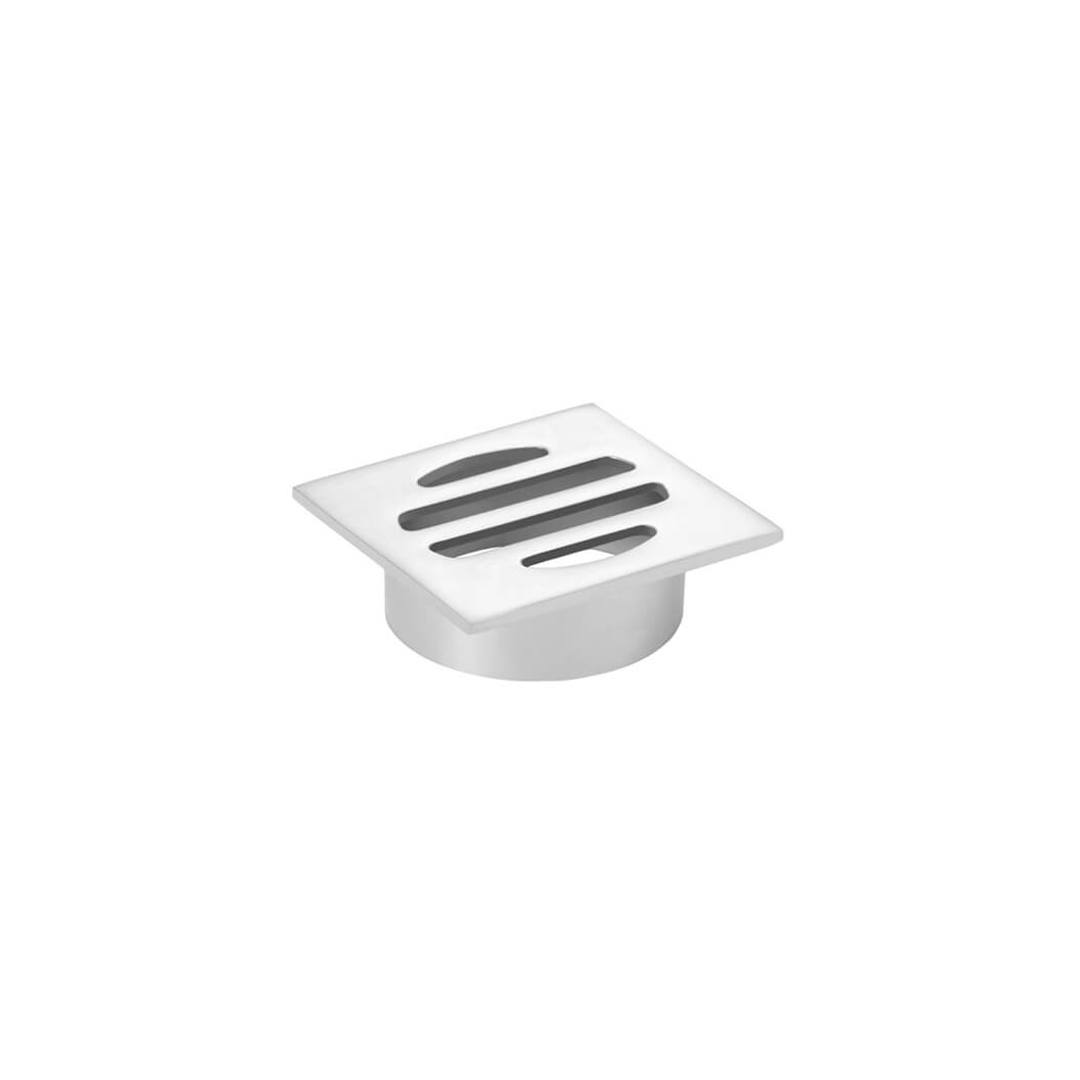 Meir Square Floor Grate Shower Drain 50Mm Outlet - Polished Chrome