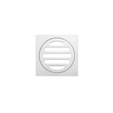 Meir Square Floor Grate Shower Drain 80Mm Outlet - Polished Chrome